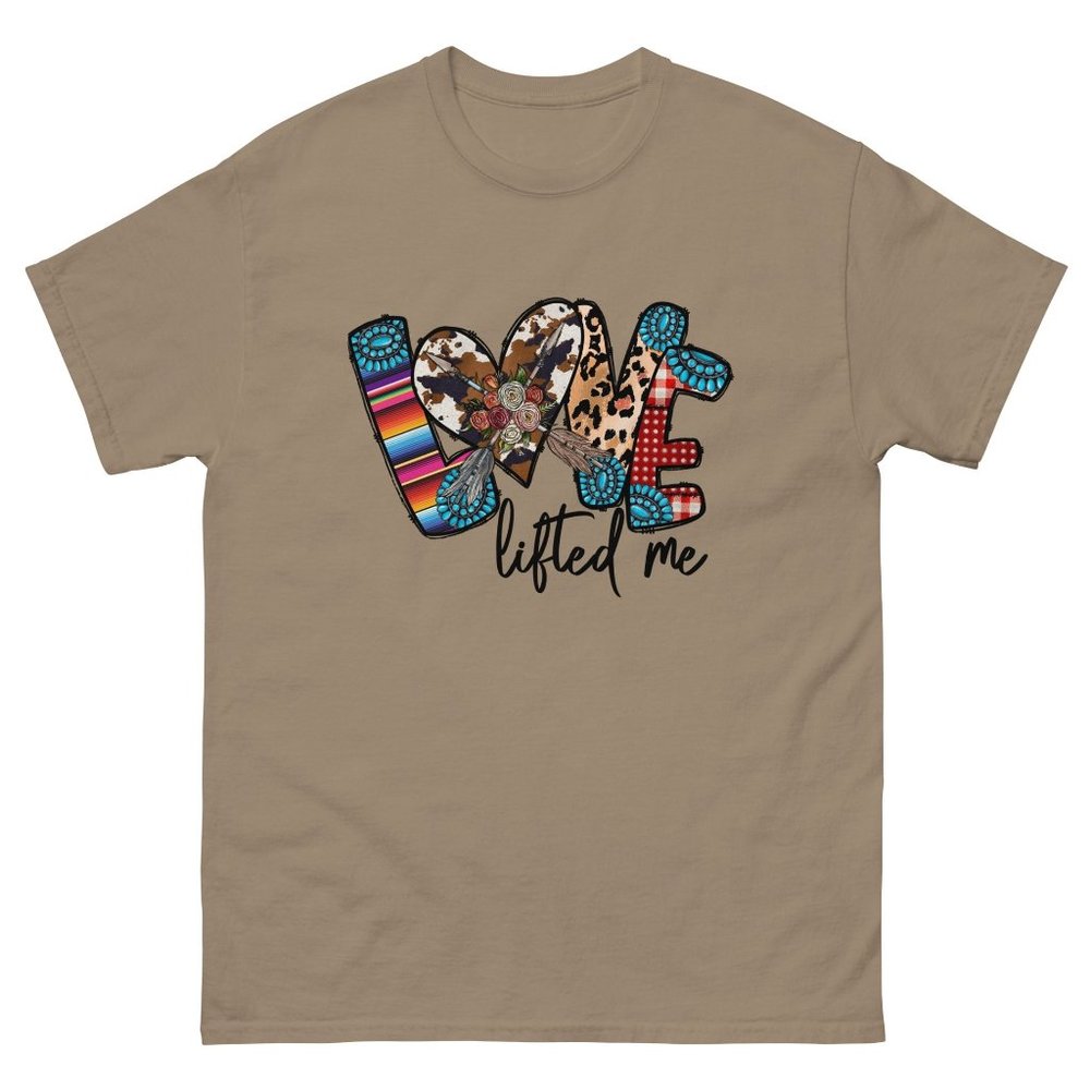 Love lifted me classic tees